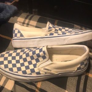 Vans Checkered slip ons